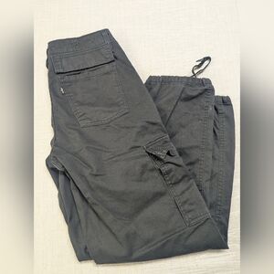 Levi’s Baggy Cargo Pants Black High Rise Utility Size 26 Y2K Style